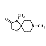 CAS#: 802897-55-8， 4,8-Dimethyl-1-thia-4,8-diazaspiro[4.5]decan-3-one