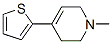 CAS#: 80353-09-9， 1-Methyl-4-(2-Thienyl)-1,2,3,6-Tetrahydropyridine