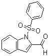 structure of CAS# 80360-23-2, 1-(Phenylsulfonyl)-1H-Indole-2-Carbaldehyde;1-(Phenylsulfonyl)-1H-Indole-2-Carbaldehyde ,97%;1-(Phenylsulphonyl)-1H-Indole-2-Carboxaldehyde;1-(PHENYLSULFONYL)-1H-INDOLE-2-CARBOXALDEHYDE
