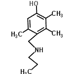CAS#: 803629-48-3， 2,3,5-Trimethyl-4-[(propylamino)methyl]phenol