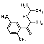 CAS#: 803638-50-8， 1-(2,5-Dimethylphenyl)-2-(isopropylamino)-1-propanone