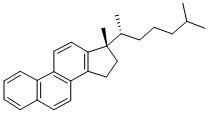 CAS#: 80382-29-2， (17alpha)-17-Methyl-18,19-Dinorcholesta-1,3,5,7,9,11,13-Heptaene