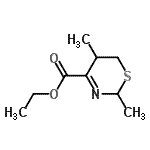 CAS#: 804426-68-4， Ethyl 2,5-dimethyl-5,6-dihydro-2H-1,3-thiazine-4-carboxylate