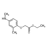CAS#: 805237-71-2， Ethyl [2-methyl-4-(methylamino)phenoxy]acetate