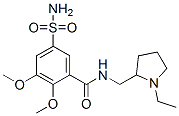 CAS#: 80623-13-8， 5-(Aminosulphonyl)-N-[(1-Ethyl-2-Pyrrolidinyl)Methyl]-2,3-Dimethoxybenzamide