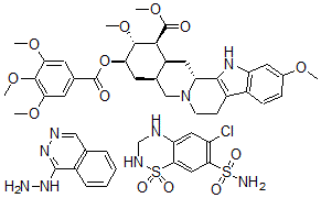 CAS 登录号：8064-04-8， 爱达芬-氢氯噻嗪