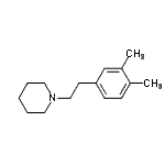 CAS#: 806596-96-3， 1-[2-(3,4-Dimethylphenyl)ethyl]piperidine