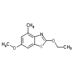 CAS#: 80689-27-6， 2-Ethoxy-6-methoxy-4-methyl-1,3-benzothiazole
