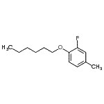 CAS#: 807335-80-4， 2-Fluoro-1-(hexyloxy)-4-methylbenzene