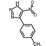 CAS#: 807345-86-4， 4-(4-Methylphenyl)-5-nitro-1H-1,2,3-triazole