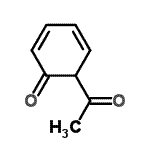 CAS#: 80753-89-5， 6-acetylcyclohexa-2,4-dien-1-one