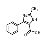 CAS#: 807624-23-3， 2-Methyl-4-phenyl-1H-imidazole-5-carboxylic acid