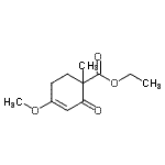 CAS#: 807638-80-8， Ethyl 4-methoxy-1-methyl-2-oxo-3-cyclohexene-1-carboxylate