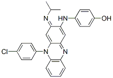 CAS#: 80832-46-8， 3-(4-Hydroxyanilino)-10-(4-Chlorophenyl)-2,10-Dihydro-2-Isopropyliminophenazine