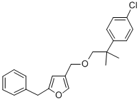 CAS#: 80843-64-7， 4-((2-(4-Chlorophenyl)-2-Methylpropoxy)Methyl)-2-(Phenylmethyl)Furan