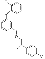 CAS#: 80843-66-9， 1-((2-(4-Chlorophenyl)-2-Methylpropoxy)Methyl)-3-(2-Fluorophenoxy)Benzene