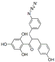 CAS#: 80860-95-3， 1-[3-(4-Azidobenzyl)-2,4,6-trihydroxy-phenyl]-3-(4-hydroxyphenyl)propan-1-one