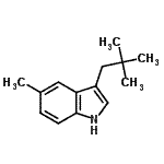 CAS#: 809231-21-8， 3-(2,2-Dimethylpropyl)-5-methyl-1H-indole