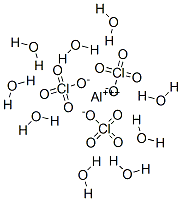 结构式 CAS# 81029-06-3, 高氯酸铝九水合物