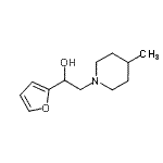 CAS#: 810675-80-0， 1-(2-furyl)-2-(4-methyl-1-piperidyl)ethanol