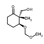 CAS#: 810682-25-8， (2R,3S)-2-(Hydroxymethyl)-3-(methoxymethoxy)-2-methylcyclohexanone