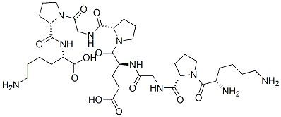 CAS#: 81081-59-6， Lysyl-Prolyl-Glycyl-Glutamyl-Prolyl-Glycyl-Prolyl-Lysine
