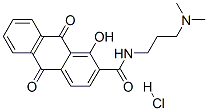CAS#: 81085-99-6， N-(3-(Dimethylamino)Propyl)-9,10-Dihydro-1-Hydroxy-9,10-Dioxo-2-Anthracenecarboxamide Monohydrochloride