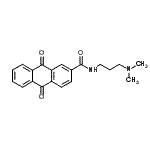 CAS#: 81086-03-5， N-[3-(Dimethylamino)propyl]-9,10-dioxo-9,10-dihydro-2-anthracenecarboxamide