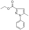 structure of CAS# 81153-64-2, 5-Methyl-1-Phenyl-1H-Pyrazole-3-Carboxylic Acid Ethyl Ester;5-METHYL-1-PHENYL-1H-PYRAZOLE-3-CARBOXYLIC ACID ETHYL ESTER;1-Phenyl-5-Methyl-1H-Pyrazole-3-Carboxylic Acid Ethyl Ester;Ethyl 5-Methyl-1-Phenylpyrazole-3-Carboxylate, Tech.