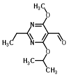 CAS#: 811802-52-5， 2-Ethyl-4-isopropoxy-6-methoxy-5-pyrimidinecarbaldehyde
