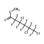 CAS 登录号：812-90-8， 甲基3,5,6-三氯-2,2,3,4,4,5,6,6-八氟-己酸酯