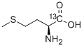 structure of CAS# 81202-04-2, L-Methionine-1-13C