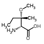 CAS#: 81202-43-9， (2R,3S)-2-Amino-3-methoxy-3-methylpentanoic acid
