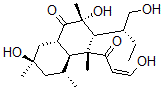 CAS#: 81210-11-9， (2S,3R,4R,4aS,5R,7R,8aS)-Rel-Octahydro-2,7-Dihydroxy-3-((1R)-1-(Hydroxymethyl) Propyl)-4-((2Z)-3-Hydroxy-1-Oxo-2-Propenyl)-2,4,5,7-Tetramethyl-1(2H)-Naphthalenone