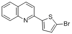 structure of CAS# 81216-93-5, 2-(5-Bromo-2-Thienyl)Quinoline;2-(5-BROMO-2-THIENYL)QUINOLINE;2-(5-Bromothien-2-Yl)Quinoline