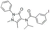 CAS#: 81217-10-9， N-(1,5-Dimethyl-3-Oxo-2-Phenyl-Pyrazol-4-Yl)-3-Iodo-N-Propan-2-Yl-Benzamide