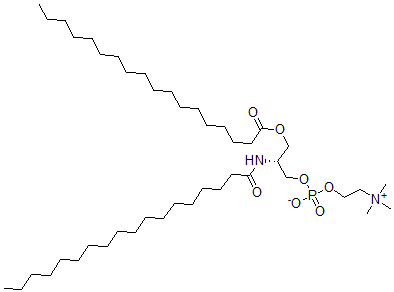 CAS#: 81218-95-3， 1-Stearyl-2-Stearoylaminodeoxyphosphatidylcholine