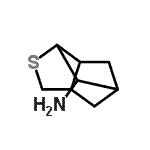 CAS#: 81237-80-1， 4-Thiatricyclo[4.2.1.0<sup>3,7</sup>]nonan-2-amine