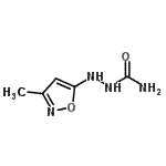 CAS#: 81259-50-9， 2-(3-Methyl-1,2-oxazol-5-yl)hydrazinecarboxamide