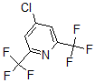 结构式 CAS# 81269-96-7, 4-氯-2,6-二(三氟甲基)吡啶)