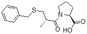 CAS 登录号：81276-20-2， (2S)-1-[(2S)-2-甲基-3-(苯基甲硫基)丙酰]吡咯烷-2-羧酸
