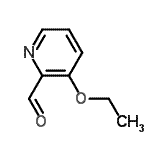 CAS#: 81376-84-3， 3-Ethoxy-2-pyridinecarbaldehyde