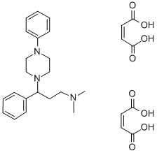 CAS#: 81402-40-6， N,N-Dimethyl-gamma,4-Diphenyl-1-Piperazinepropanamine (Z)-2-Butenedioate (1:2)