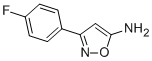 structure of CAS# 81465-82-9, 5-Amino-3-(4-Fluorophenyl)Isoxazole;5-Amino-3-(4-Fluorophenyl)Isoxazole 98%