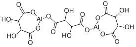 structure of CAS# 815-78-1, Aluminum Tartrate;Dialuminum (2R,3R)-2,3-Dihydroxysuccinate;Aluminum Tartrate;Aluminum Tartrate (2:3)