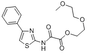 CAS#: 81529-71-7， 2-(2-Methoxyethoxy)Ethyl Oxo((4-Phenyl-2-Thiazolyl)Amino)Acetate
