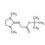 CAS#: 815576-06-8， 2-Methyl-2-propanyl N-(1,3-dimethyl-2-imidazolidinylidene)glycinate