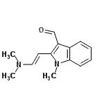 CAS#: 815586-75-5， 2-[(E)-2-(Dimethylamino)vinyl]-1-methyl-1H-indole-3-carbaldehyde