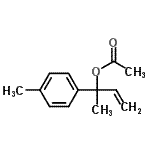 CAS#: 815602-48-3， 2-(4-Methylphenyl)-3-buten-2-yl acetate