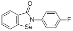 CAS#: 81743-89-7， 2-(4-Fluorophenyl)-1,2-Benzoselenazol-3-One